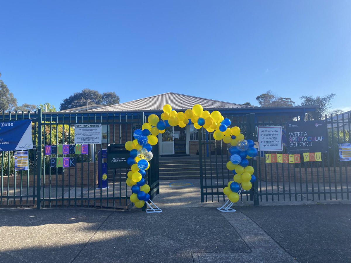 The staff of <a href="/prairievale_ps/">Prairievale PS</a> are so happy to have our beautiful Kindergarten and Year 1 students back! <a href="/RebeccaTooney/">Rebecca Challenor</a>