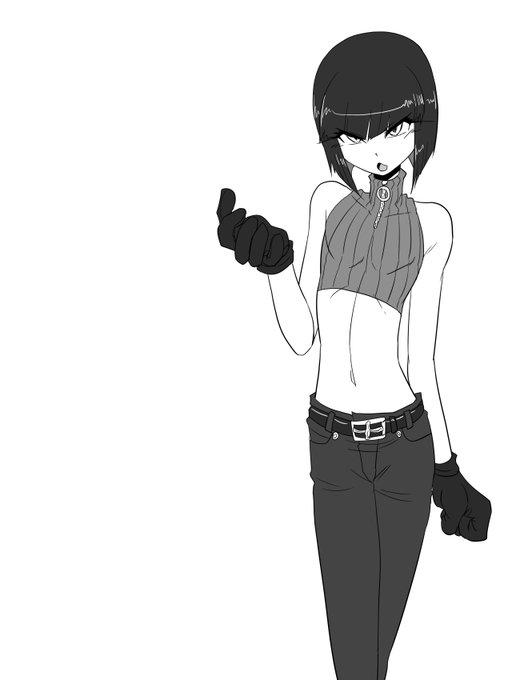 殺し屋ショタくん。普段は明るく振舞う、なぜか女装。目つきは気合いで矯正してる。 