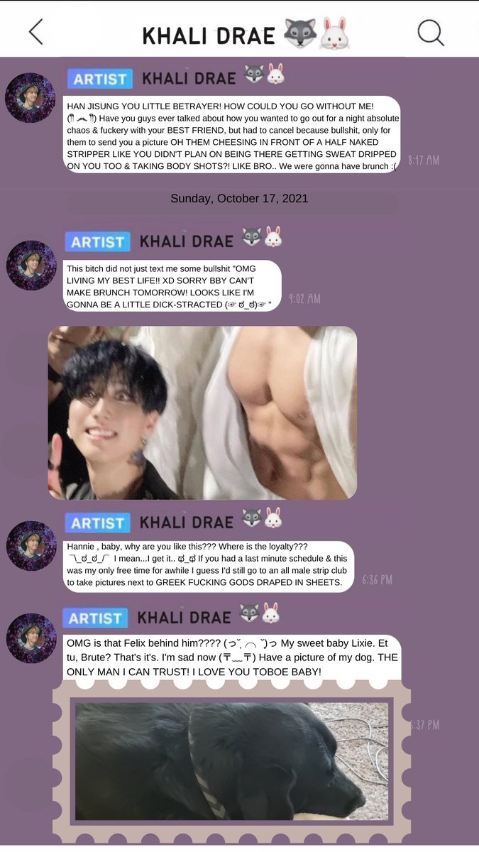 DraeKhali's tweet photo. 🐺🐰 Khali Drae's 💭
🚨NSFW🚨
#khalibbl #imnotreal #thisisnotbubble https://t.co/gAz0BWAmNv