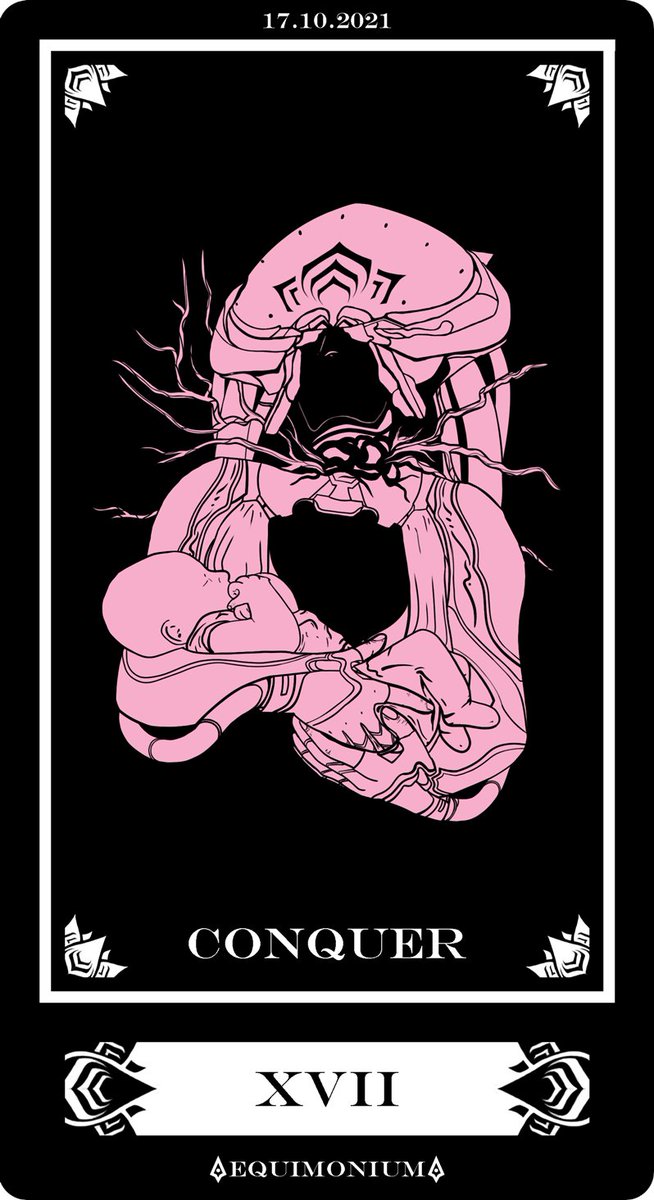 equimonium's tweet photo. Day 17 - Conquer (QTCC)
#Tennotober #Tennotobe2021 #Warframe https://t.co/8YU2BTlt6k
