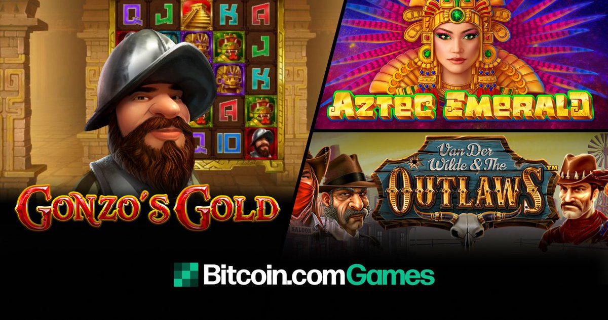 BitcoincomGames's tweet photo. 💥Hot new releases💥

NetEnt's Gonzo is back in the much-awaited new sequel Gonzo's Gold: https://t.co/yhggFOSkKK

iSoftBet releases Aztec Emerald: https://t.co/yAVKQRwozx

Amatic brings Van der Wilde &amp; the Outlaws: https://t.co/XT2ccdI5bA

#Bitcoin #Casino https://t.co/oxsh9ItwPW