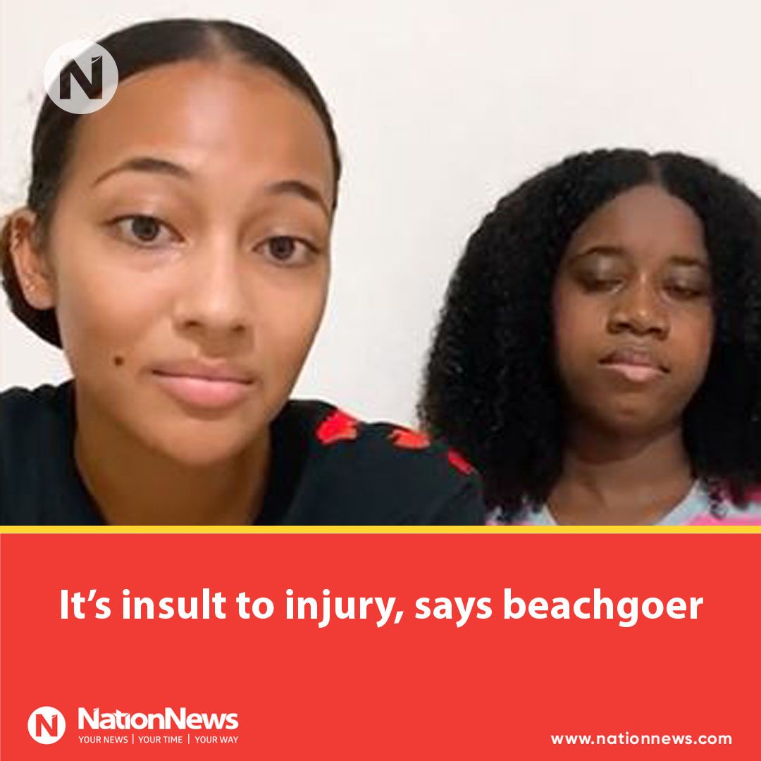 One of the women behind a viral video about a beach harassment incident, and the responding police’s approach, wants women to be aware of the dangers they are facing.
Subscribe now to our eNATION (buff.ly/2LT9CeU) for the full story. #MeAndMyNation #Barbados