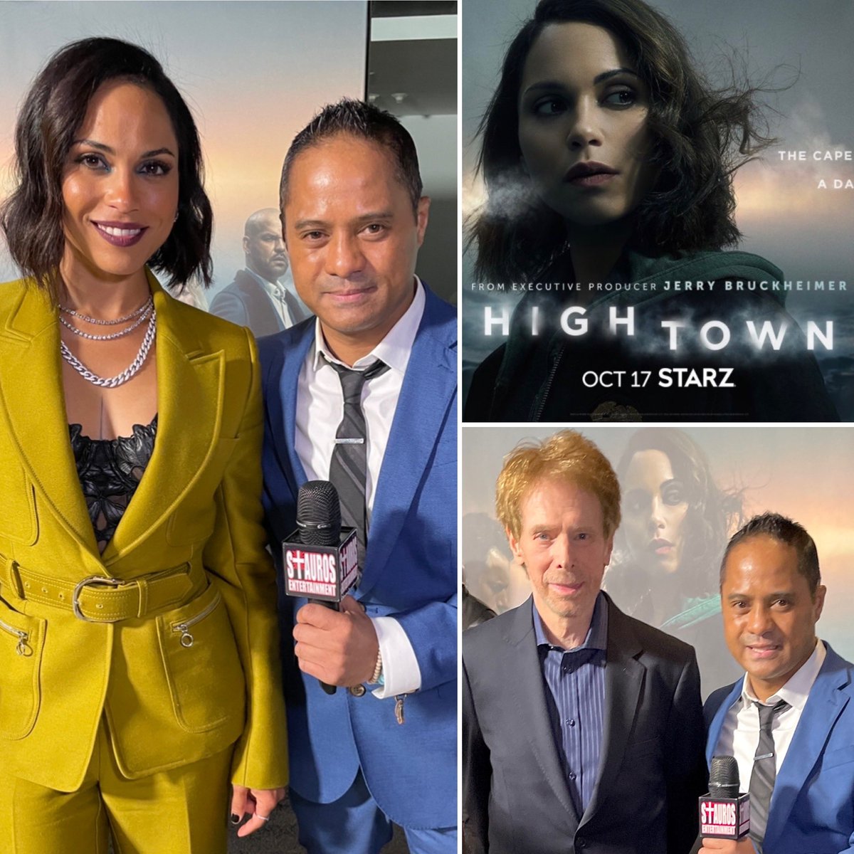 TyroneTann's tweet photo. We had a #BlessedFun time, covering the #Season2 Premiere of #STARZ’s CrimeDrama Series; #Hightown, ExecProduced my #JerryBruckheimer…, Now U can CheckOut this #AmazingCast & this #ProductionTeam’s AwesomeWork in their BrandNewSeason 2NITE at 9pm @STARZ! https://t.co/dqOuVQcYaV https://t.co/VJHLdcEjEu