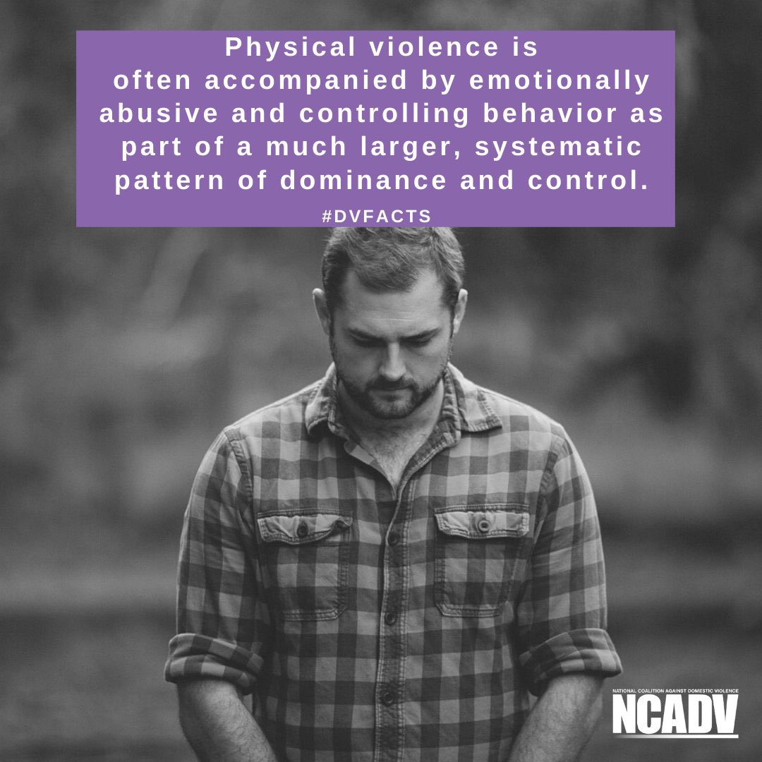 💜Victims of #domesticviolence do not bring violence upon themselves; they do not always lack self-confidence, nor are they just as abusive as the abuser.
 
In #GrandCounty call Advocates 24-hr help line 970-725-3412, always 911 in an emergency.
 
gcadvocates.org
 
#DV101