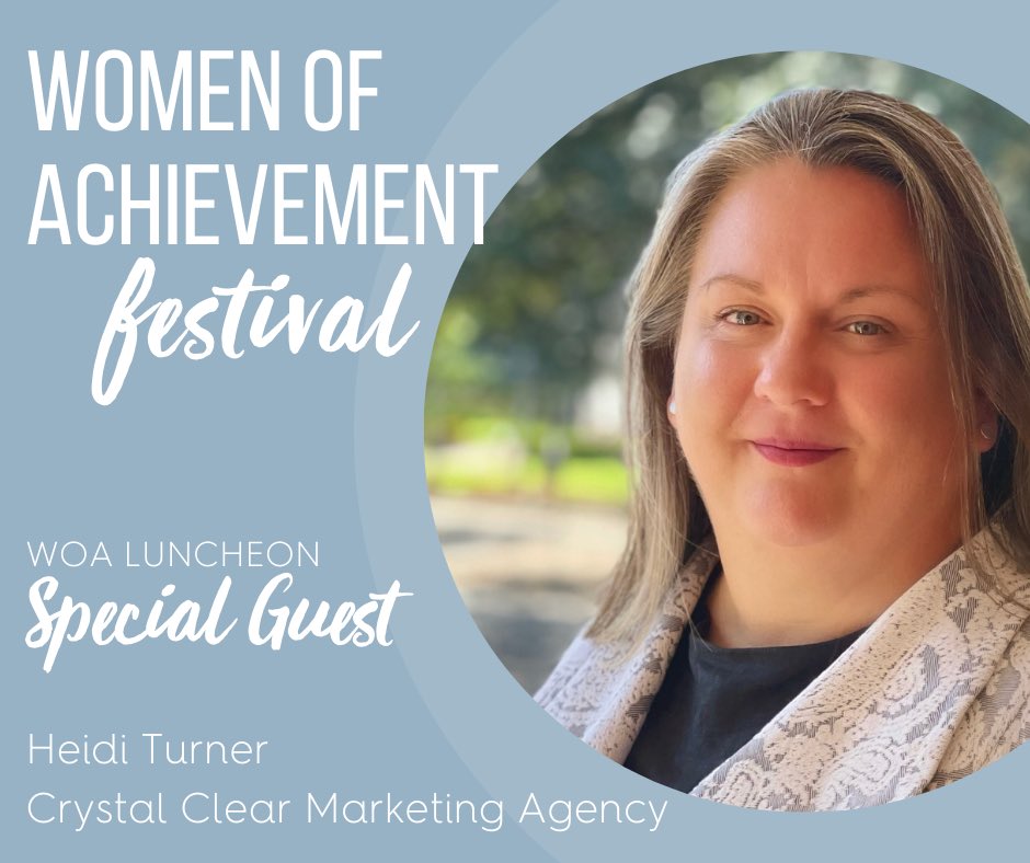 2021 Women of Achievement Festival special guest is the heart driven and community minded Marketing superstar <a href="/heidihatherell/">Heidi Hatherell</a>