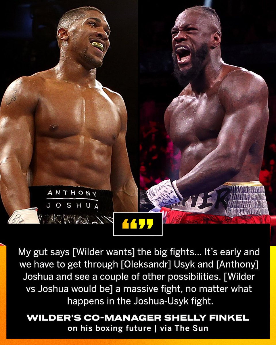 Wilder’s manager still sees big money fights in his future💰