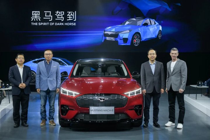 QingyiChen97's tweet photo. #QUBMScBloggers Mustang Mach-E is a big step forward for Ford China in the field of electric vehicles. Let's wait and see if it can win the hearts of Chinese consumers. https://t.co/DKYIavH5o1