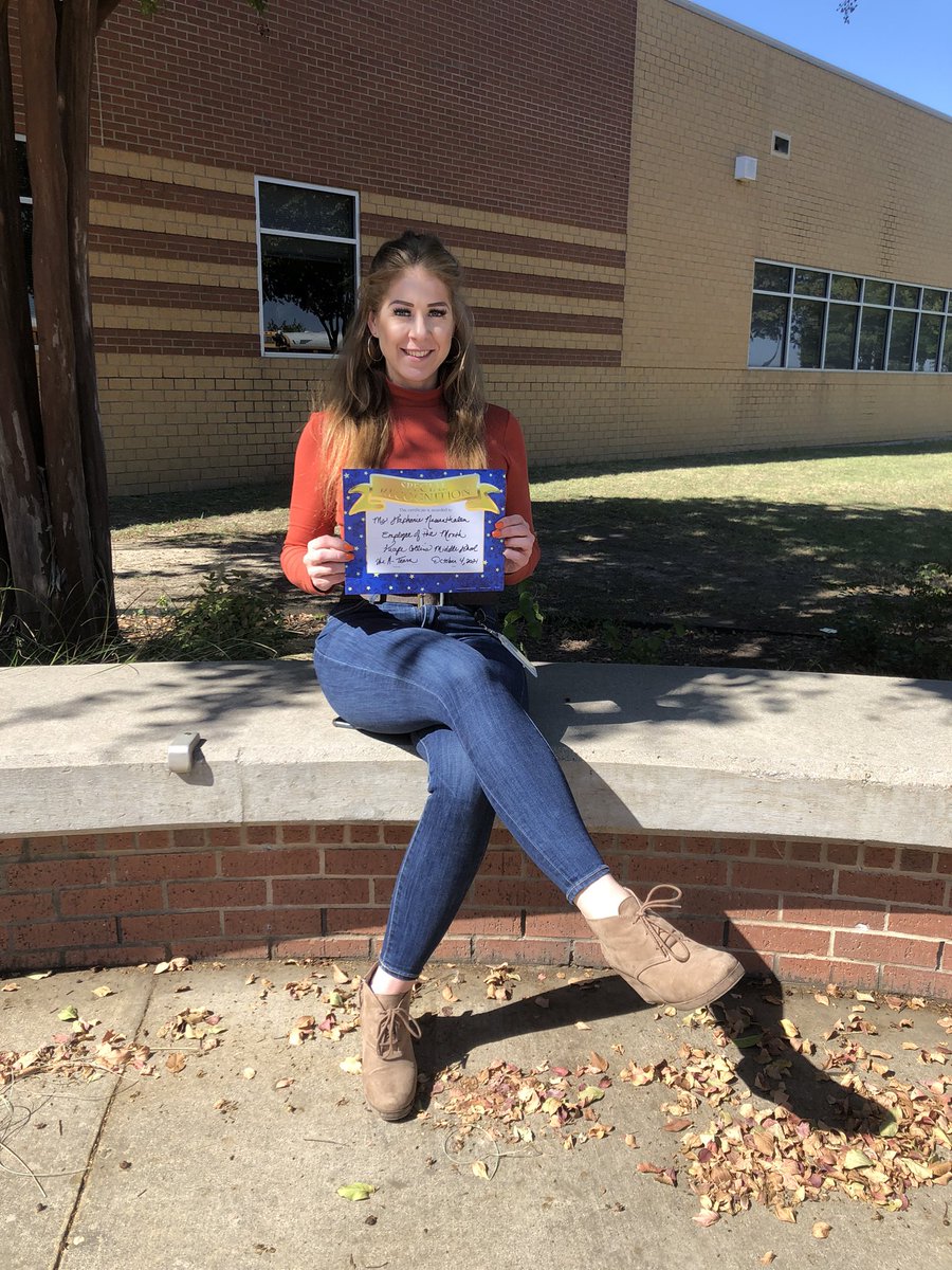 MsJulieDunn's tweet photo. Congratulations to our Rise up Recipients at LCMS for the month of October. Teacher of the Month- Mr. Nic Williams and Employee of the Month Ms. Stephanie Nessenthaler!  We are proud of both of you for being Champions and Ambassadors. #worthit #LCMSRiseup https://t.co/bdAaQSgQLG
