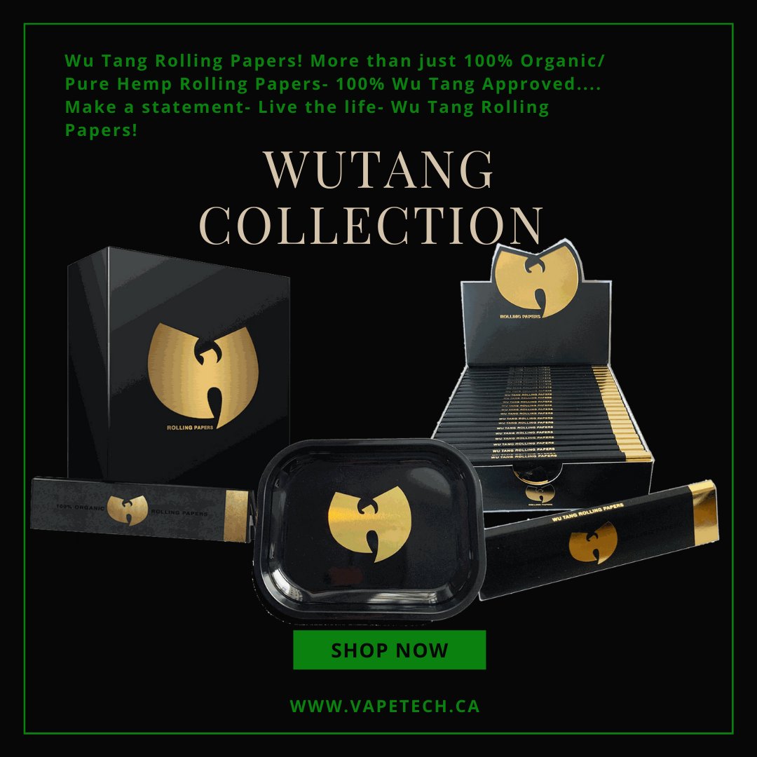 VapeTechCanada's tweet photo. Wutang Collection

shop at: https://t.co/2Px5xOk7N5+

#420daily #hightimes
#kush #maryjane #cannabis
#420friendly #kusharmy #cbd
#stoned #cloud #dabnation
#weedlife #stoned #vaporizer
#vapeshop #vapeallday
#like4like #likeforfollow
#trending #stonersociety https://t.co/9PwBL9B5zv