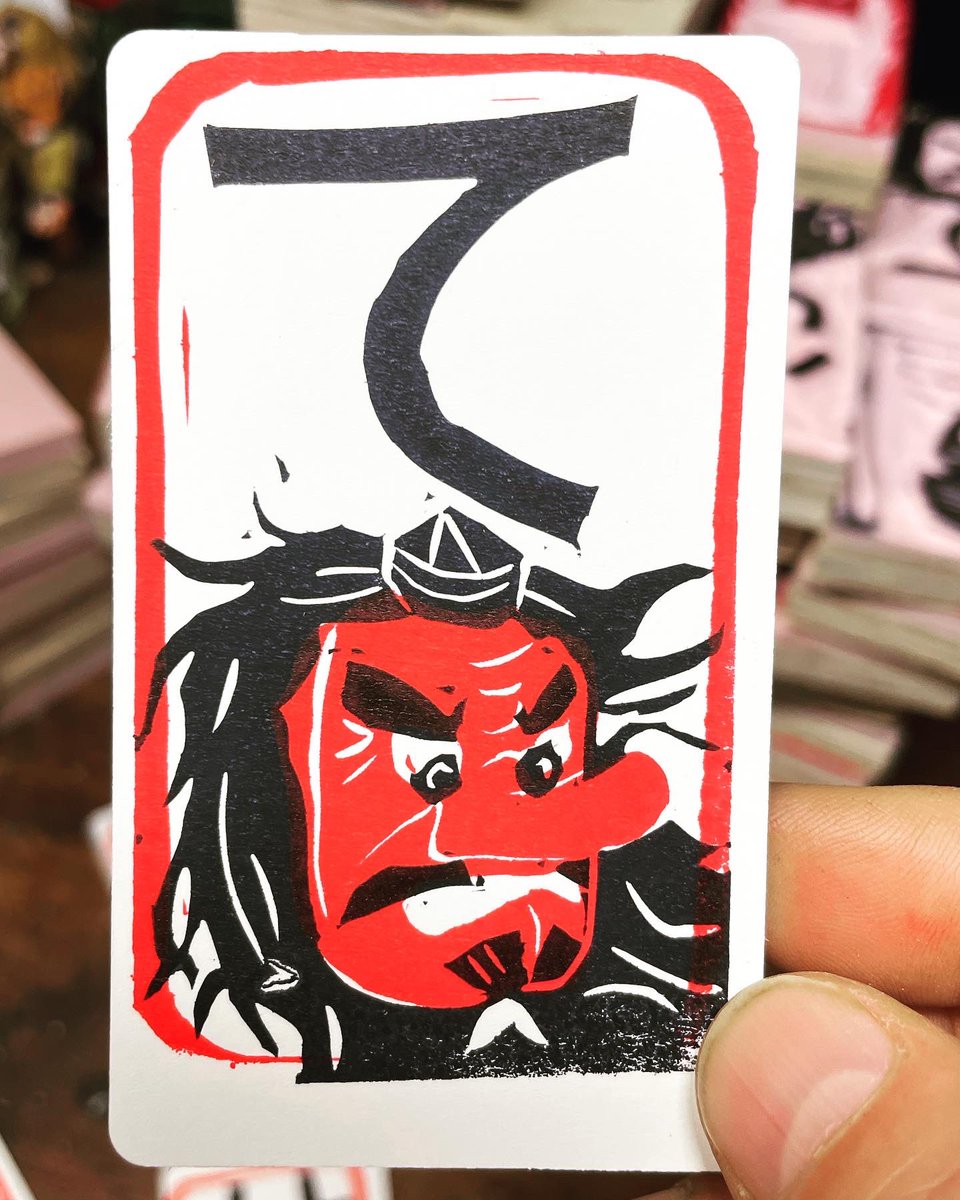 GatelessStudio's tweet image. Some of my favorite additions to the yokai-themed Hiragana flashcards came about this weekend. ゆ(Yu) is for the ghost Yūrei. え(E) is for the ruler of hell Enma Daiō. せ(Se) is for the great dragon Seiryū. て(Te) is for Tengu.