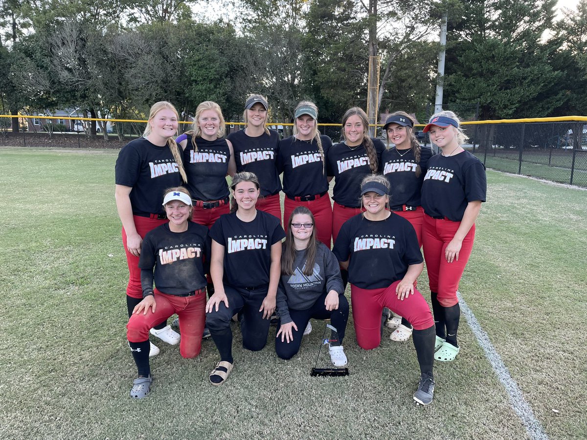 ImpactSherrill's tweet photo. Finished the day as Champions of the Last Call PGF tournament in Rock Hill. Proud of this group of young ladies and our coaches! @emmaclarke_13 and @KadieBecker2023 make up our Bomb Squad for the day 💣 💣 💣 https://t.co/LQxMfEyRZl