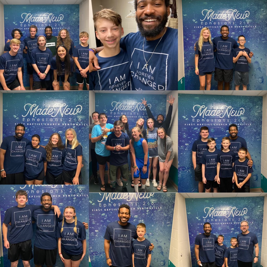 FBCBentonville's tweet image. Here At First Bentonville, Our Student Ministry (@Studio_412) Led By Pastor Keenan, Has Seen God Work In Miraculous Ways. Every Person Pictured Has Made Their Profession Of Faith Clear Through Baptism!

Let’s Celebrate What God Is Doing Locally And Globally!