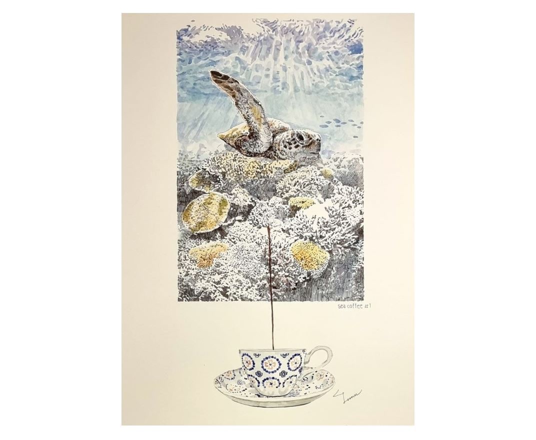 펜 드로잉
pen drawing

바다 커피
sea ​​coffee