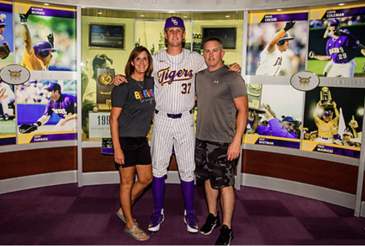 applebey7's tweet photo. GEAUX TIGERS🐯  #COMMITTED                                        @DanDrullinger @Fightonfan @WVCBaseball @LSUCoachJ @JKelly_49 @LSUbaseball https://t.co/2JlEoXJbzk