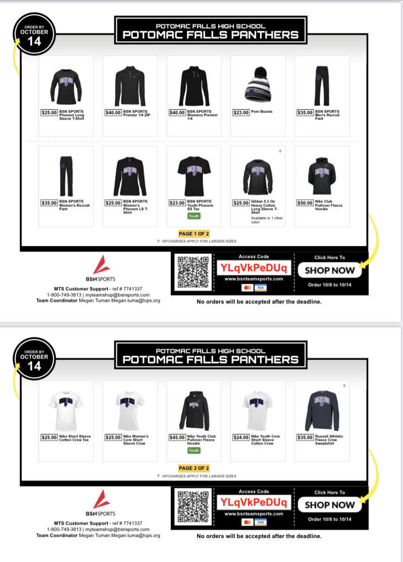 PFHS Athletic Booster Club tweet media