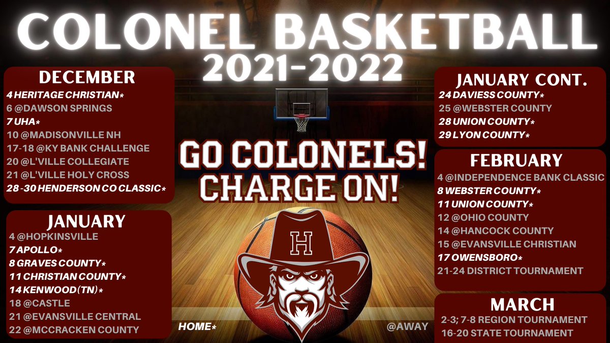 ColsBasketball's tweet photo. MARK YOUR CALENDARS! Share with your friends! Basketball season is on the horizon. 48 days until the FIRST HOME GAME in Colonel Gym! 

#GoColonels CHARGE ON! https://t.co/WMwK4Zm9Hv