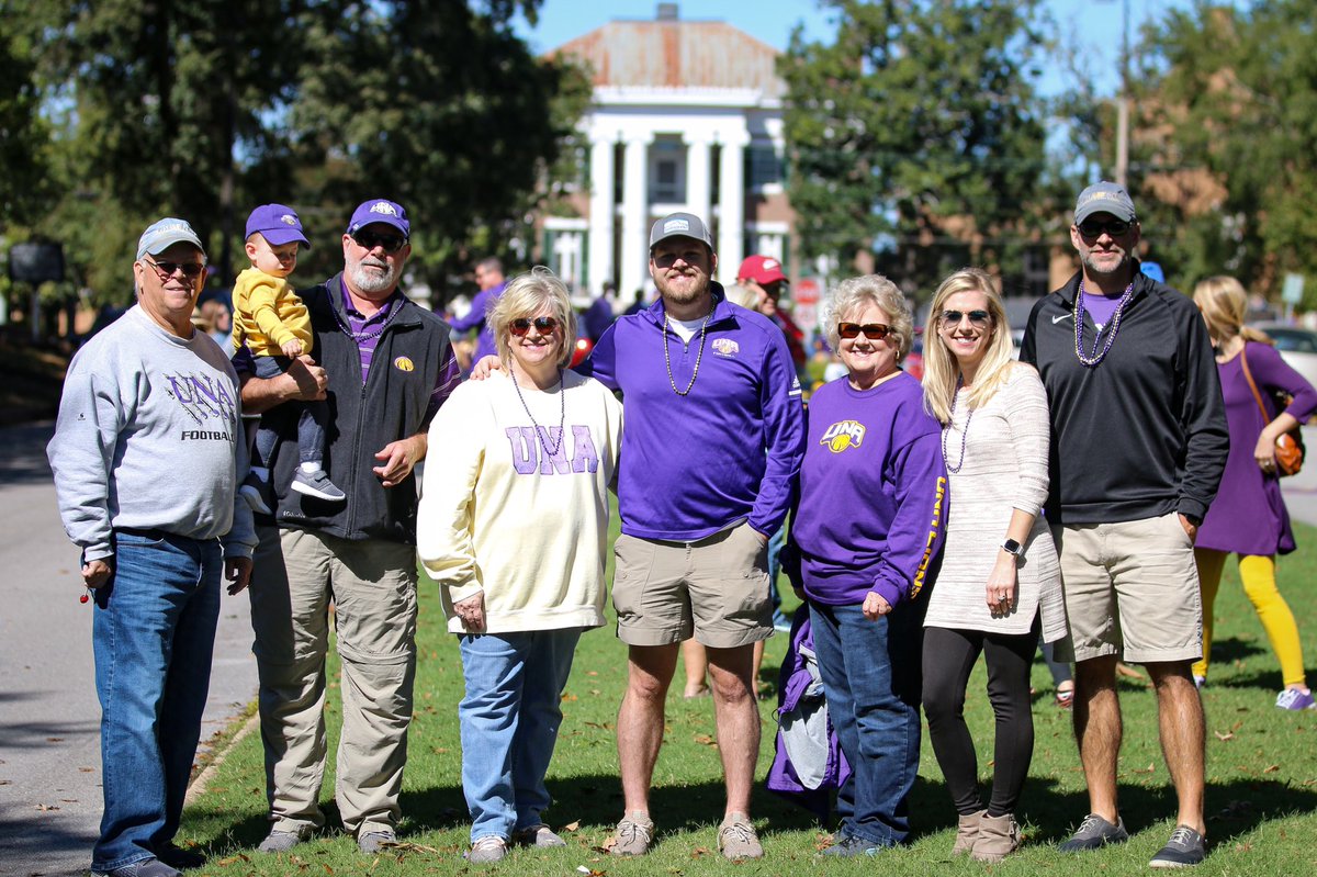 MeganLDye's tweet photo. What a weekend! Thank you UNA for the best memories! 💜 #RoarLions #YearoftheUNAWoman https://t.co/N4N8No697p