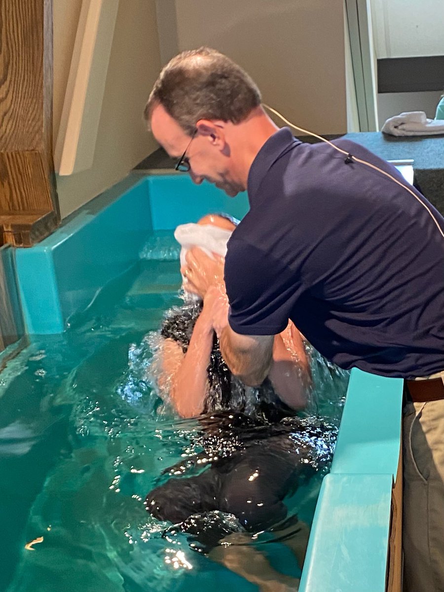 MikeNWilliams's tweet photo. Such a beautiful baptism today. So thankful for God's kindness in the gospel! And very proud of Katelyn. Here's the earlier post: https://t.co/i9z7bngFRd https://t.co/ze4Y4W7yap