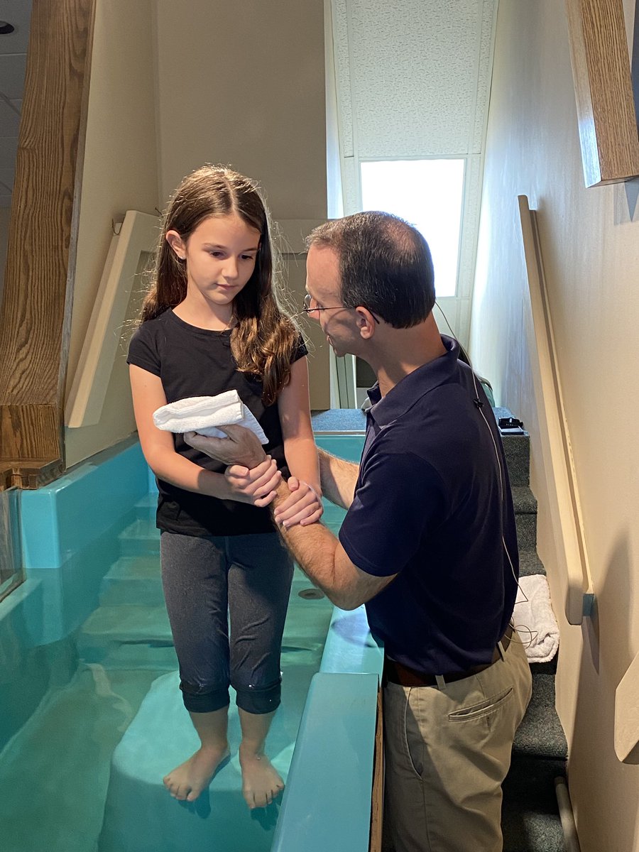 MikeNWilliams's tweet photo. Such a beautiful baptism today. So thankful for God's kindness in the gospel! And very proud of Katelyn. Here's the earlier post: https://t.co/i9z7bngFRd https://t.co/ze4Y4W7yap