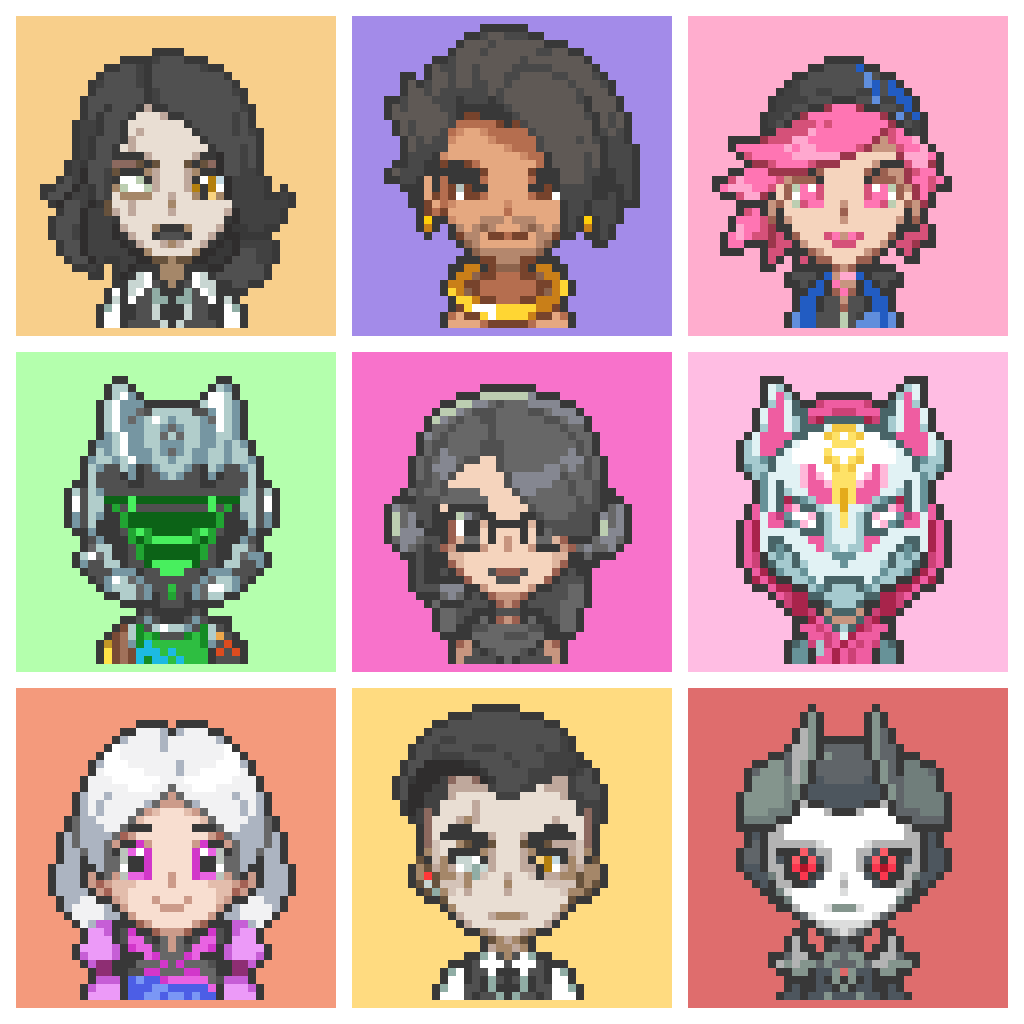 Как рисовать пиксельных персонажей