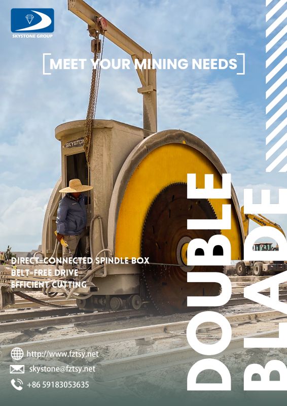 skystone_tools's tweet image. Skystone&apos;s double blade mining machine operates efficiently and stably in customers&apos; quarry, which greatly guarantees quarry production. At the same time, it has the advantages of high degree of automation and convenient operation.
#quarrymachine #doubledisc #stonemachine