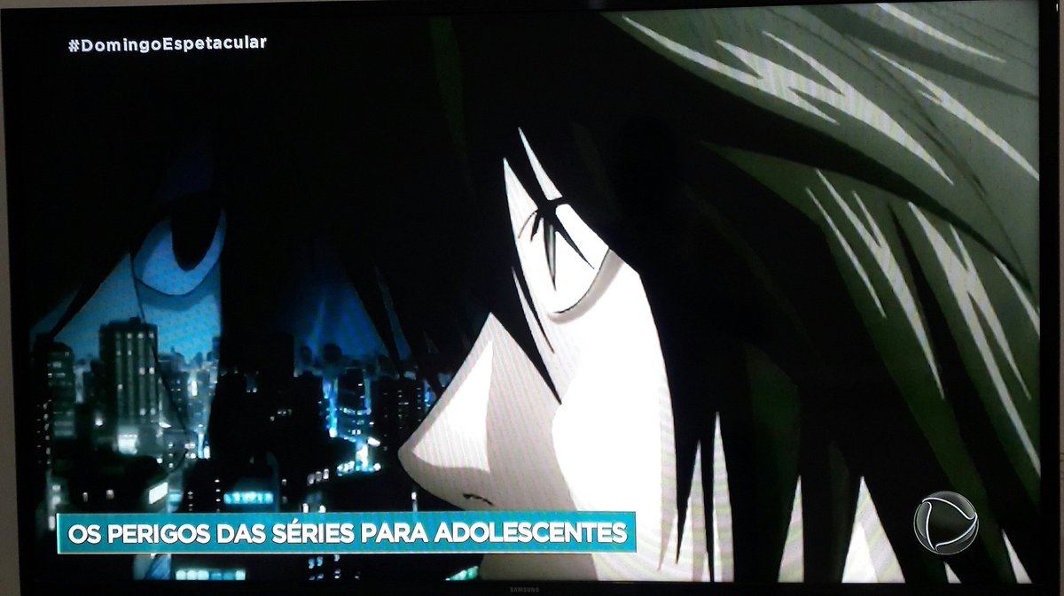 Generico_BR's tweet photo. Domingo Espetacular está avisando os pais sobre os perigos dos animes (com foco em death note).
Pena que estão mais de 10 anos atrasados kkkkkkkkk https://t.co/TGIrWtObOU