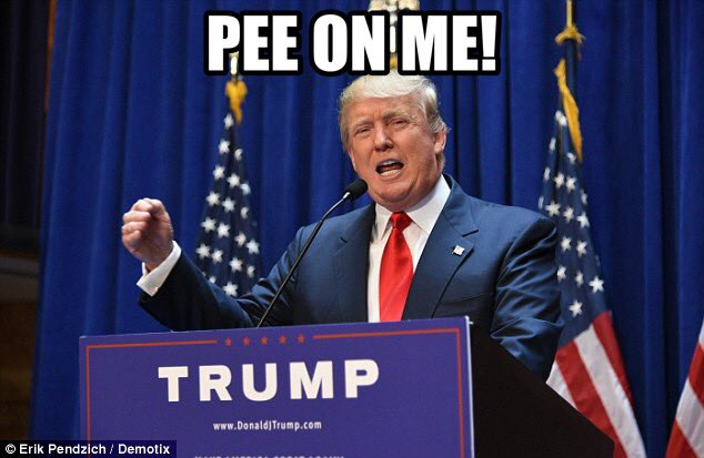 #UrineTroubleTrump