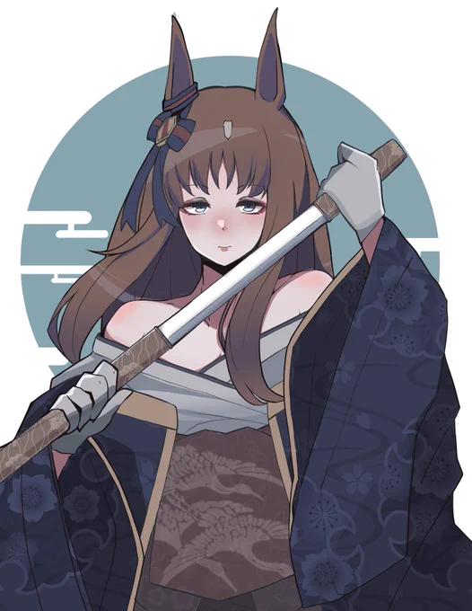 和装グラスワンダーrkgk #ウマ娘 