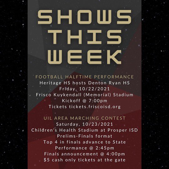 Heritage Band (@heritagehsband) on Twitter photo 