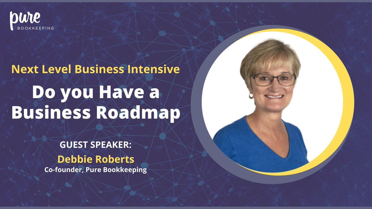 PureBK_AU's tweet image. Do you have a Business Roadmap?

Join us at the #NextLevelBusinessIntensive as @Debbie shows you what can (and should!) be done to move up the Business belts. 

19th - 20th Oct

purebookkeeping.com/workshop

#BusinessIntensiveForBookkeepers #NLBI2021 #Advisory #Bookkeeping