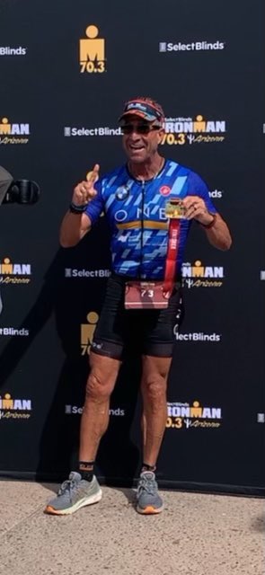 one_triathlon's tweet photo. Big congrats 🍾 to ONE Tri’s elite stallion Troy Cundari…2nd place 🥈Ironman 70.3 Arizona!!! 
Back on the podium m60-64. IM Cozumel warmup race!!! 
🏊‍♂️ 🚴 🏃‍♂️ 🏆 https://t.co/PcUsupnyp7
