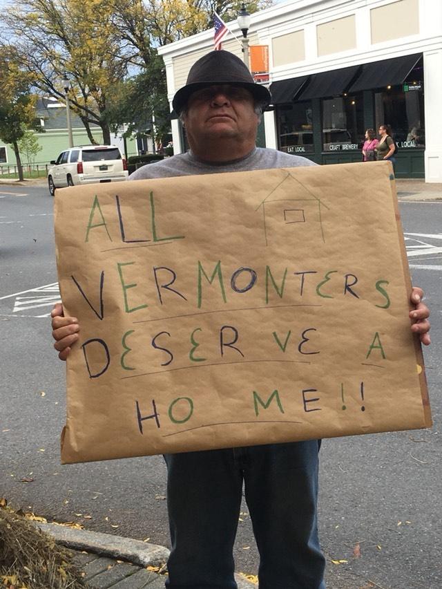 totesgucci's tweet photo. Addie, a #BennVt 17-year-old, started the movement to keep homeless Vermonters in motels during the pandemic. Her vocal army of advocates wants @GovPhilScott to use fed $$$ to continue the motel program thru 12/31 & beyond. First photo shows Addie and #vtpoli Rep. Mary Morrissey. https://t.co/pLAhtzRFC5