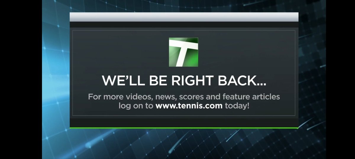 merry8's tweet photo. @TennisChannel @atptour This is a great final! I mean, I'm assuming. This is all I've been seeing for the past 10 minutes. https://t.co/ZHdue5nenL