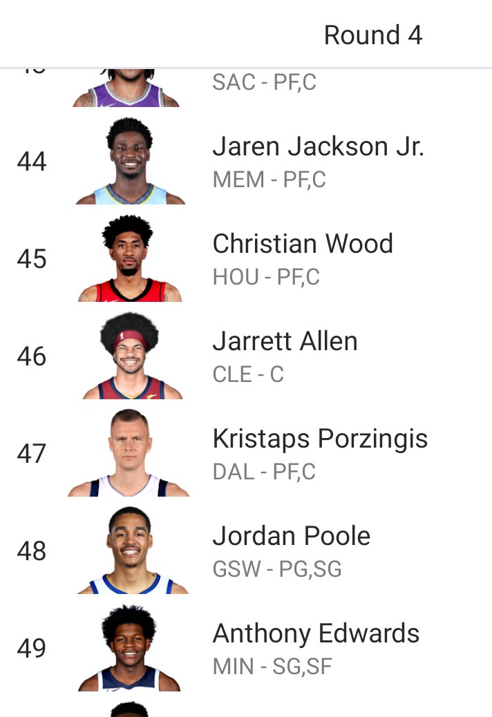 plip27's tweet photo. @redrock_bball .. just want to share with you how wild my draft went https://t.co/1Mxg7CtqmI