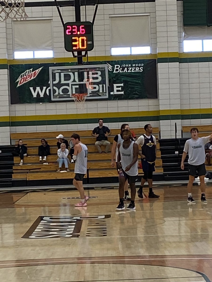JWCCBlazersMBB's tweet photo. Appreciate the teams, the spectators, and the game workers that played a role in today’s jamboree event.
Great to see people in the gym - and we found out a lot about our team today. #ChasingProgress https://t.co/NNDOac5kRk
