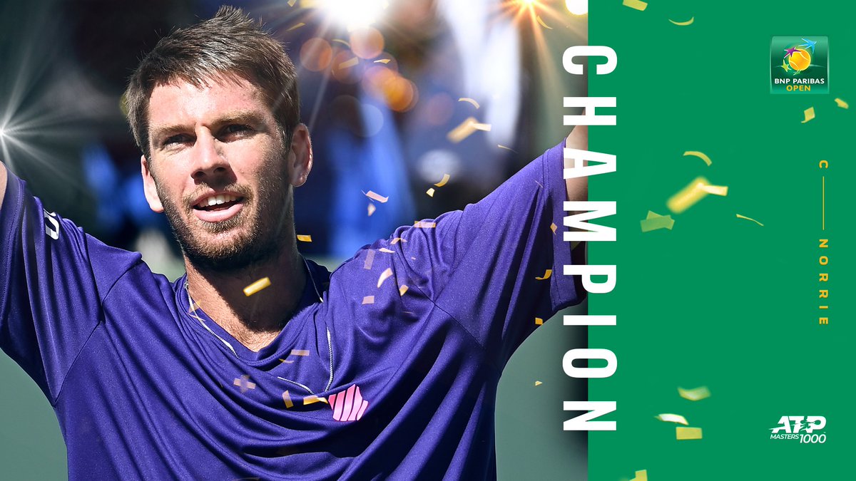 NORRIE'S NIGHT 🙌

<a href="/cam_norrie/">Cameron Norrie</a> wins his first ATP Masters 1000 title 🏆 #BNPPO21