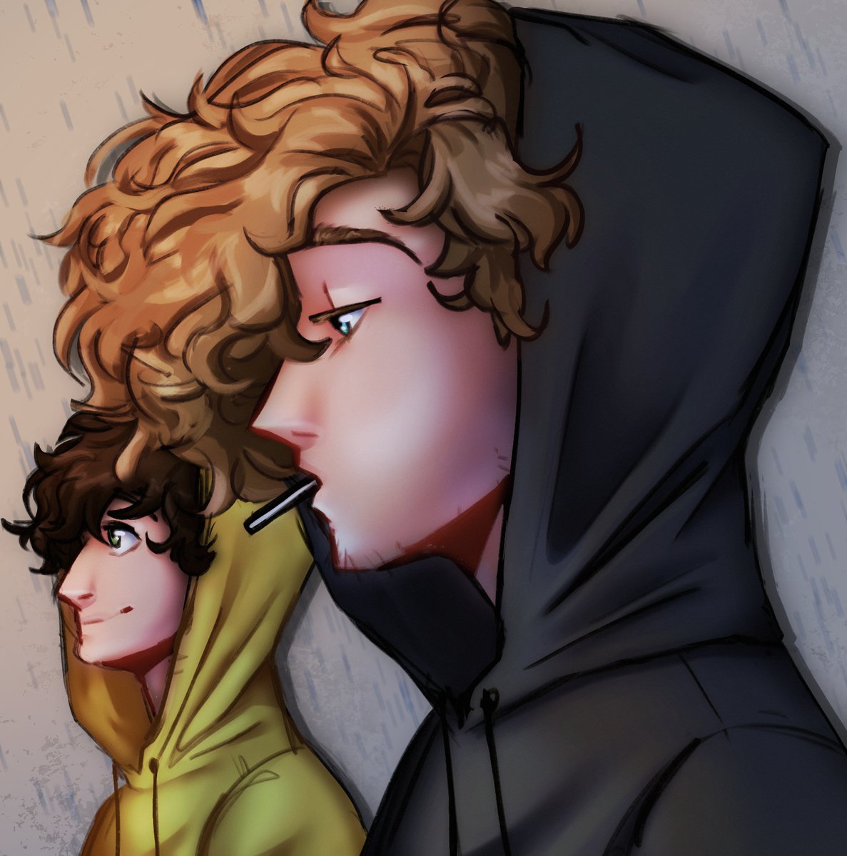 SaberStar_'s tweet image. Rainy day curls 

#ranboo #tubbo #ranboofanart #tubbofanart #beeduo #beeduofanart
