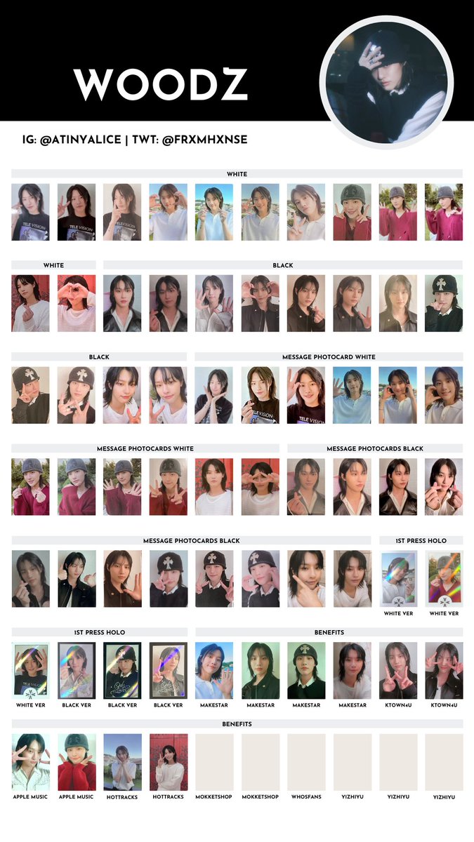 WOODZ [ONLY LOVERS LEFT] — photocard template / wishlist 211017