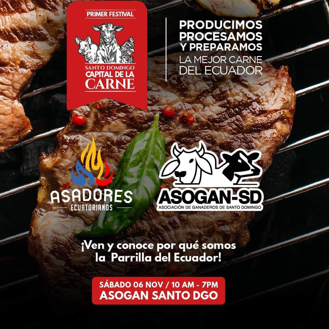 WagnerVlezTorr1's tweet image. 𝗣𝗥𝗜𝗠𝗘𝗥 𝗙𝗘𝗦𝗧𝗜𝗩𝗔𝗟
#𝗦𝗮𝗻𝘁𝗼𝗗𝗼𝗺𝗶𝗻𝗴𝗼 #𝗖𝗮𝗽𝗶𝘁𝗮𝗹𝗗𝗲𝗟𝗮𝗖𝗮𝗿𝗻𝗲
Estamos listos. Aprecia los mejores ejemplares, degusta de los mejores cortes y conoce más sobre nuestra Provincia.
#Producimos #Procesamos y #Preparamos @nielsolsenp @IvanOntanedaB