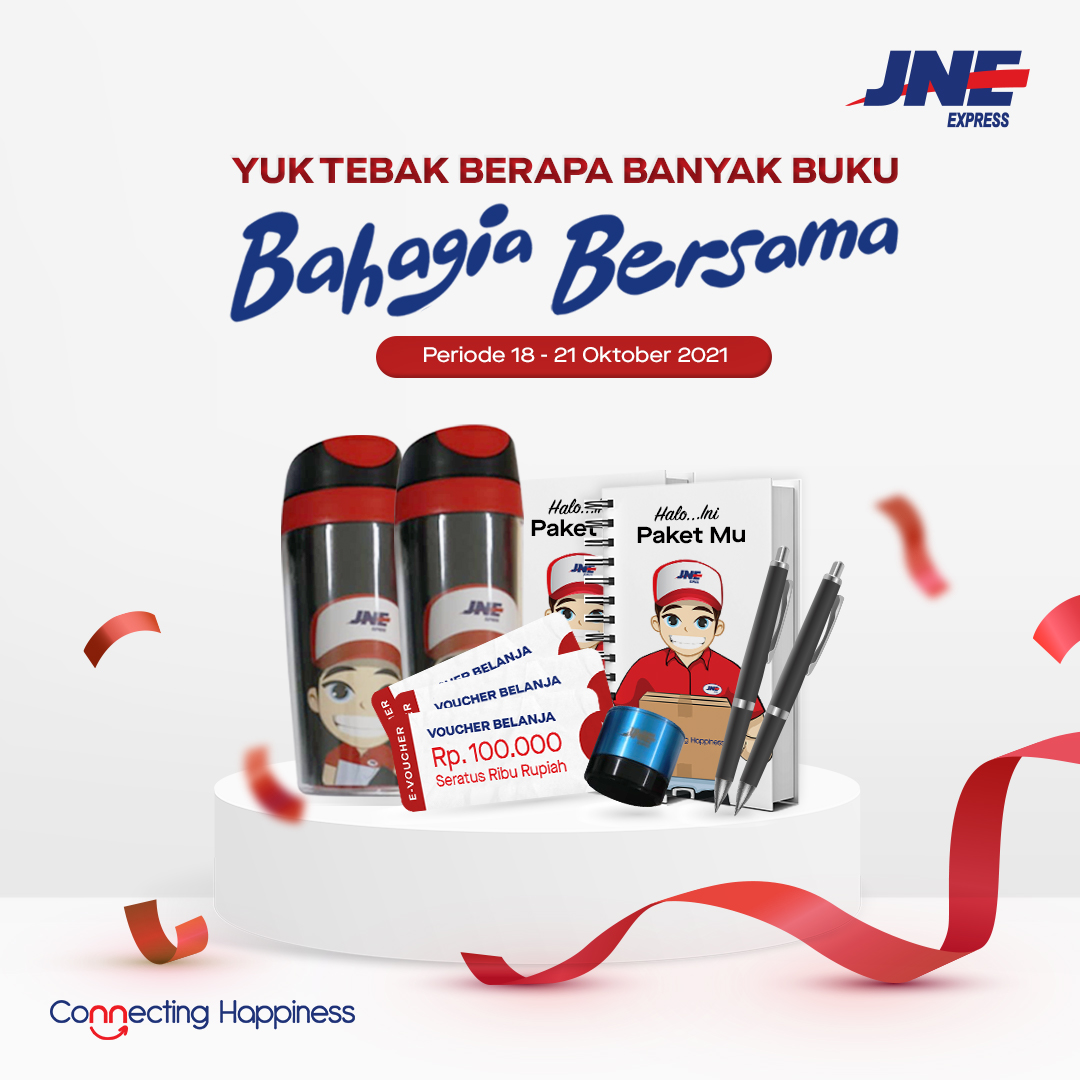 Yuk #TemanJNE raih merchandise menarik &amp; voucher belanja senilai 100K untuk masing-masing 10 orang yang beruntung! Simak thread berikut ini untuk mengetahui cara ikutannya!