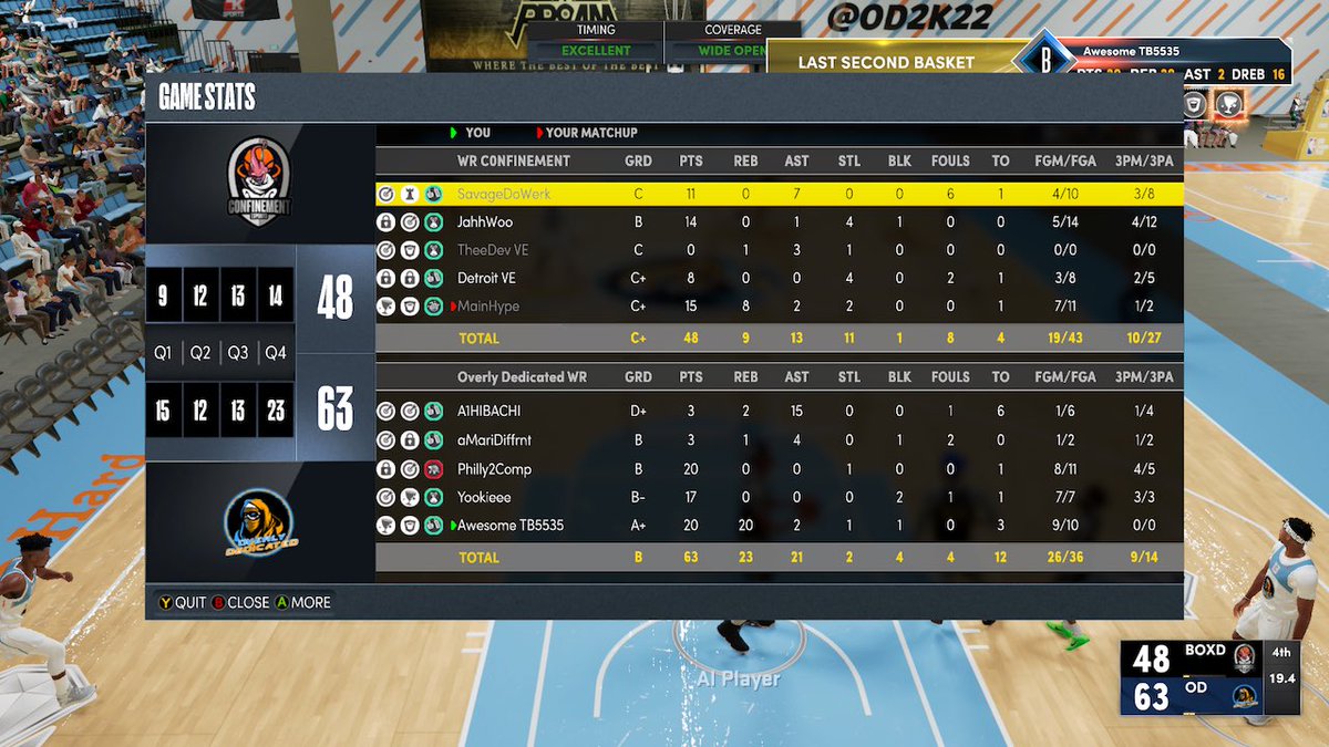 Only The Beginning I Swea… 
<a href="/2kCompGames/">Jelani Mitchell</a> 
<a href="/youFamousEnough/">2KL</a> 
<a href="/choc/">choc</a>