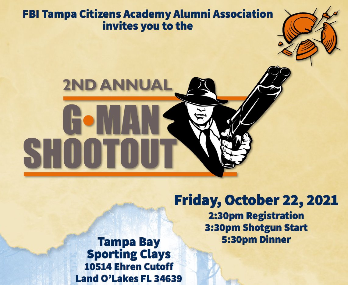 Please join us this Friday for our annual G-MAN Shoot Out! It is great fun, and no experience needed - sign up, show up, and know that you are supporting our mission.