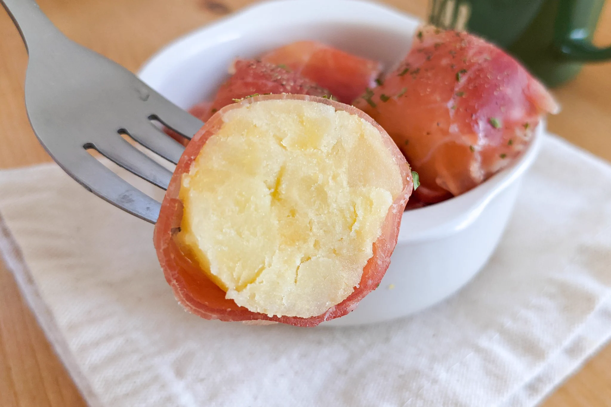 おつまみや副菜に最適！『マッシュポテトの生ハム包み』のレシピがこちら！