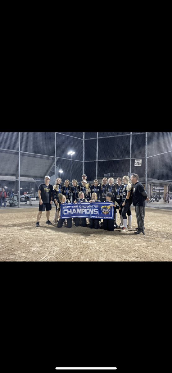 Don’t 😴 on this group. Thank you @PGMidwest for a great tournament!  Your KC fall shootout 16U Premier Champions