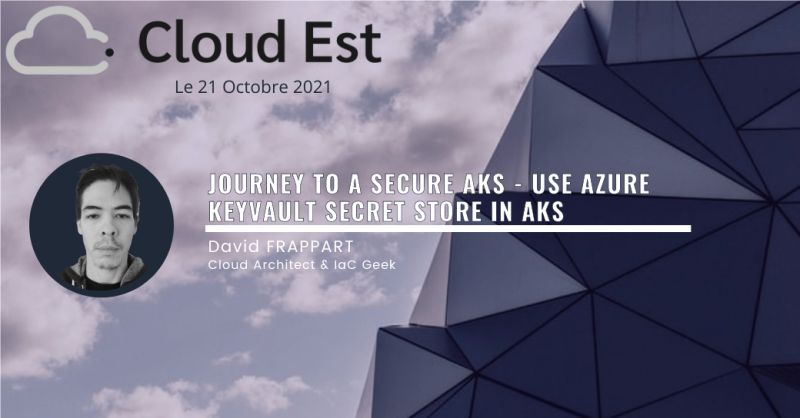 ☁️Annonce Speaker🎙️

IT guy depuis 2004,
Cloud architect depuis 2015 (surtout Azure),
toujours en train d'explorer les capacités des plateformes cloud,
MVP Azure depuis 2019,
MCT depuis 2020.

Il s'agit de... <a href="/DavidFrappart/">frappart</a> !
Retrouvez le, le 21/10 à 14h
↪️bit.ly/3usGQXt