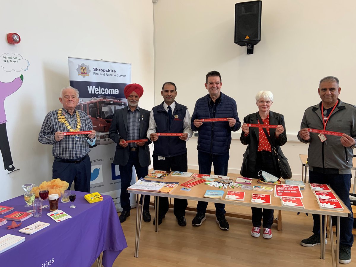 SFRS_Prevention's tweet photo. Did you spot the our prevention team at the event on Saturday? Another successful event for prevention team where we had an opportunity to raise awareness of fire safety and network with other partners. @WMerciaPolice @TelfordWrekin and @telfordmind #saferstronger https://t.co/5LqX5x2YoQ
