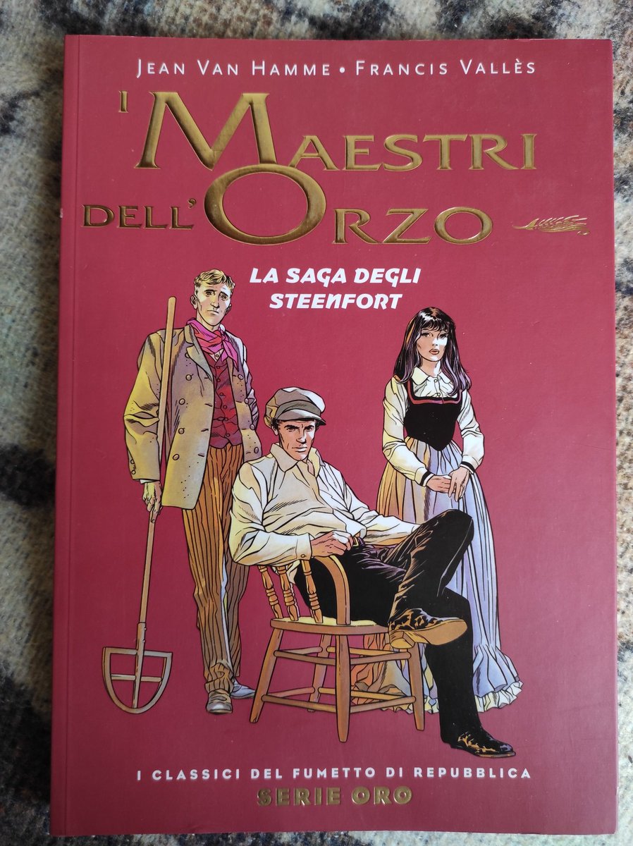Aracn8's tweet photo. I Classici del Fumetto di Repubblica
Serie Oro 45
I Maestri dell'Orzo
La saga degli Steenfort
J. Van Hamme / F. Vallès
@PaniniComicsIT
#fumetti #birra #saga #collaterali #paninicomics #larepubblica https://t.co/HgzdKExqpi