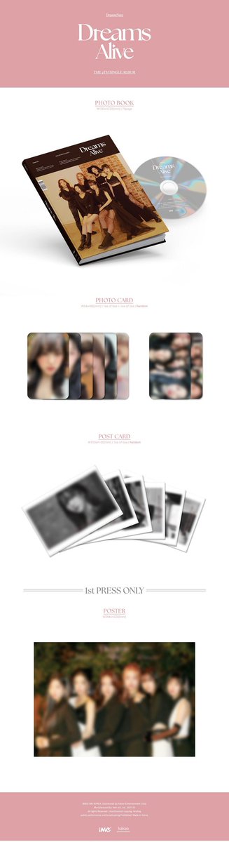 DreamnoteBr's tweet photo. 📢| #Dreamnote anunciou a pré-venda e os detalhes do seu 4° Single Album, #DreamsAlive! 

Link para quem quiser adquirir o álbum com 40% de desconto pela @Ktown4u_com 

https://t.co/zKkJhbKdWs https://t.co/LfrkajwlQG