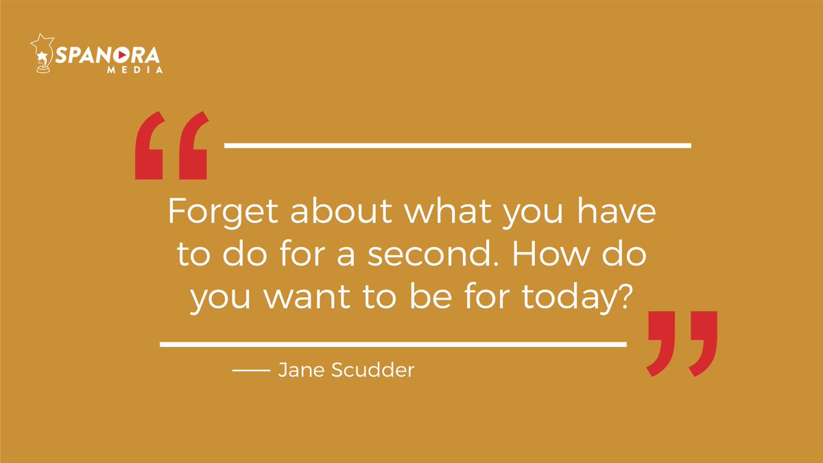 SpanoraMedia's tweet photo. “Forget about what you have to do for a second. How do you want to be for today?”— Jane Scudder
#Spanora #SpanoraMedia #MondayMotivation #ScientificWeddingCoverage
#WeddingPhotography #WeddingVideography #Photography
#Videography #VideoProduction #WeddingCoverage https://t.co/HljYqegMT2