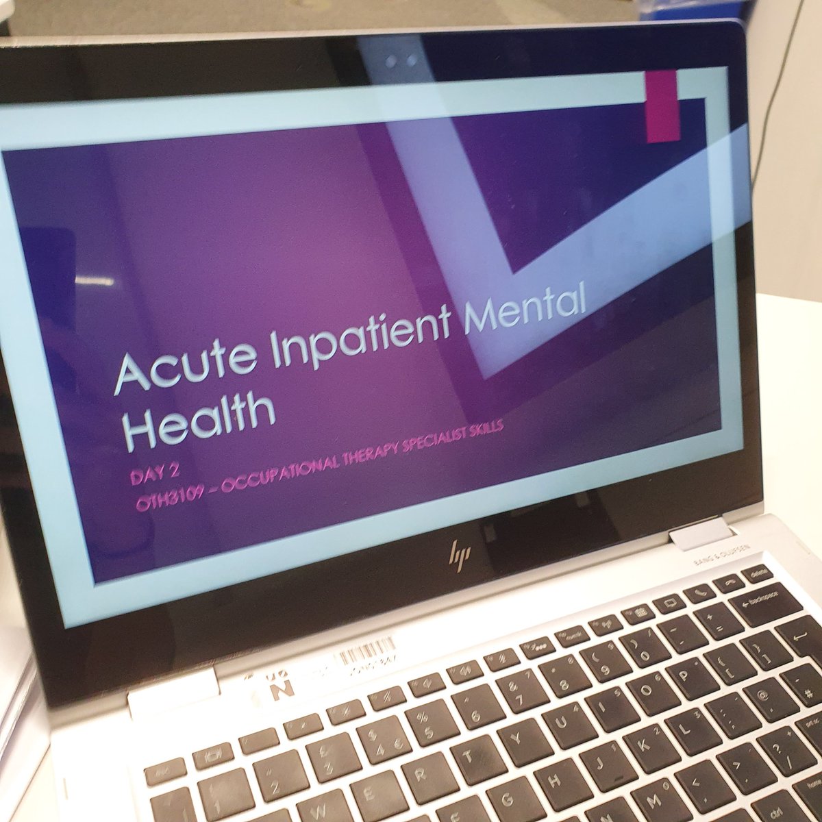 Ready for day 2 of our specialist skills workshop 😊 #occupationaltherapy #mentalhealth <a href="/ot_uon/">UON OT</a> <a href="/UniNhantsFHES/">Uni of Northampton Health, Education & Society</a>